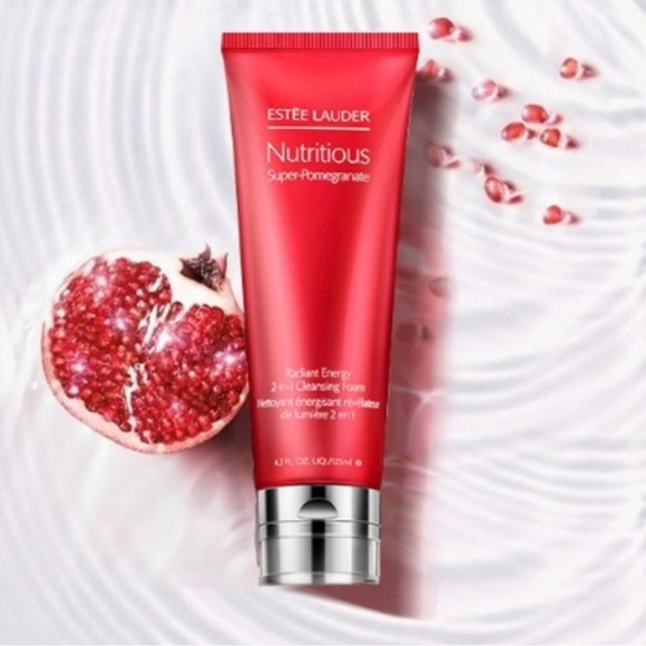 ❤️NWT❤️ ESTEE LAUDER Nutritious Super-Pomegranate Radiant Energy 2-in-1 Cleanser - Picture 4 of 10